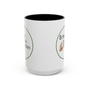 Echoes of the Garden Coffee Mug with Color Highlights - Image 17