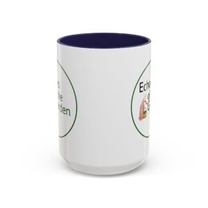 Echoes of the Garden Coffee Mug with Color Highlights - Image 21