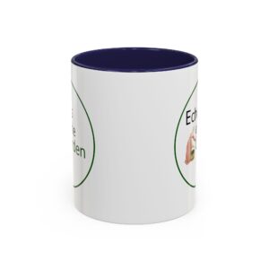 Echoes of the Garden Coffee Mug with Color Highlights - Image 5