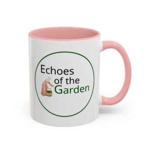 Echoes of the Garden Coffee Mug with Color Highlights - Image 10