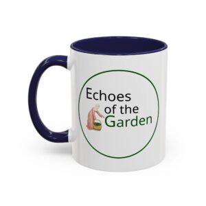 Echoes of the Garden Coffee Mug with Color Highlights - Image 7