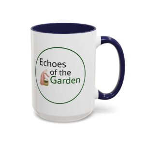 Echoes of the Garden Coffee Mug with Color Highlights - Image 22