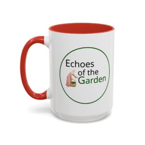 Echoes of the Garden Coffee Mug with Color Highlights - Image 31