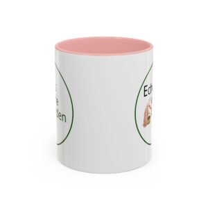 Echoes of the Garden Coffee Mug with Color Highlights - Image 9