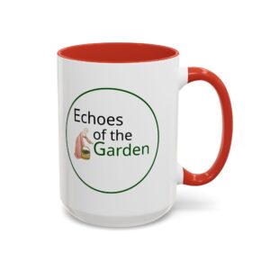 Echoes of the Garden Coffee Mug with Color Highlights - Image 30