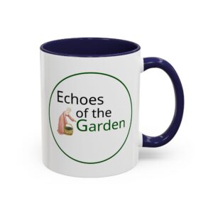 Echoes of the Garden Coffee Mug with Color Highlights - Image 6